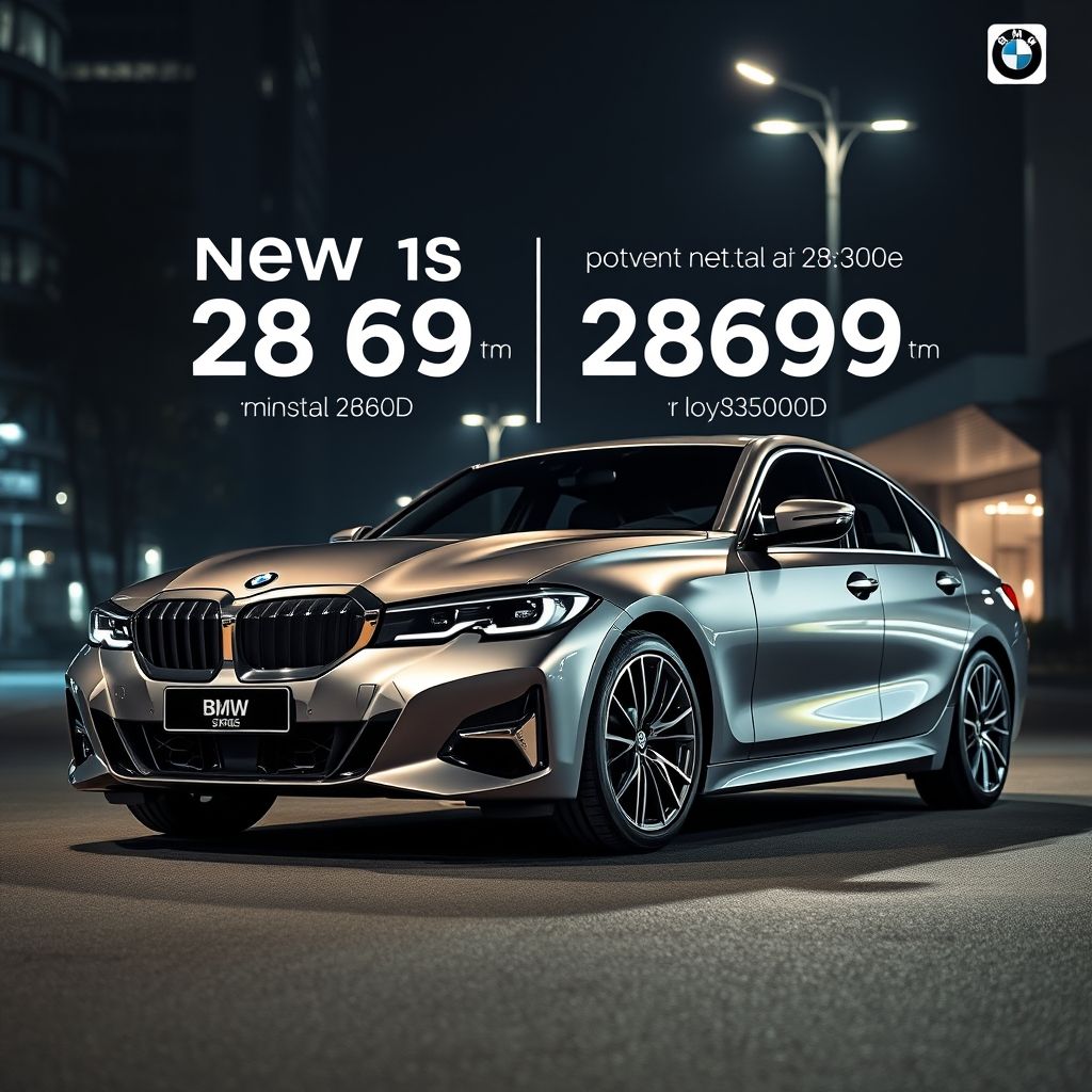 ใหม่ New BMW Series 3 2025-2026 ราคา 320d, 330e ตารางผ่อน-ดาวน์